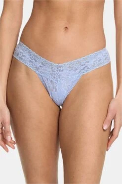 Hanky Panky Original Rise Thong 39 Hanky Panky Original Rise Thong -Fashion Lingerie Shop hankyPankyoriginalclarityblue
