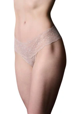 Sapna Mid-Rise Thong 23 Sapna Mid-Rise Thong -Fashion Lingerie Shop journelle sapna mid rise thong blush 2