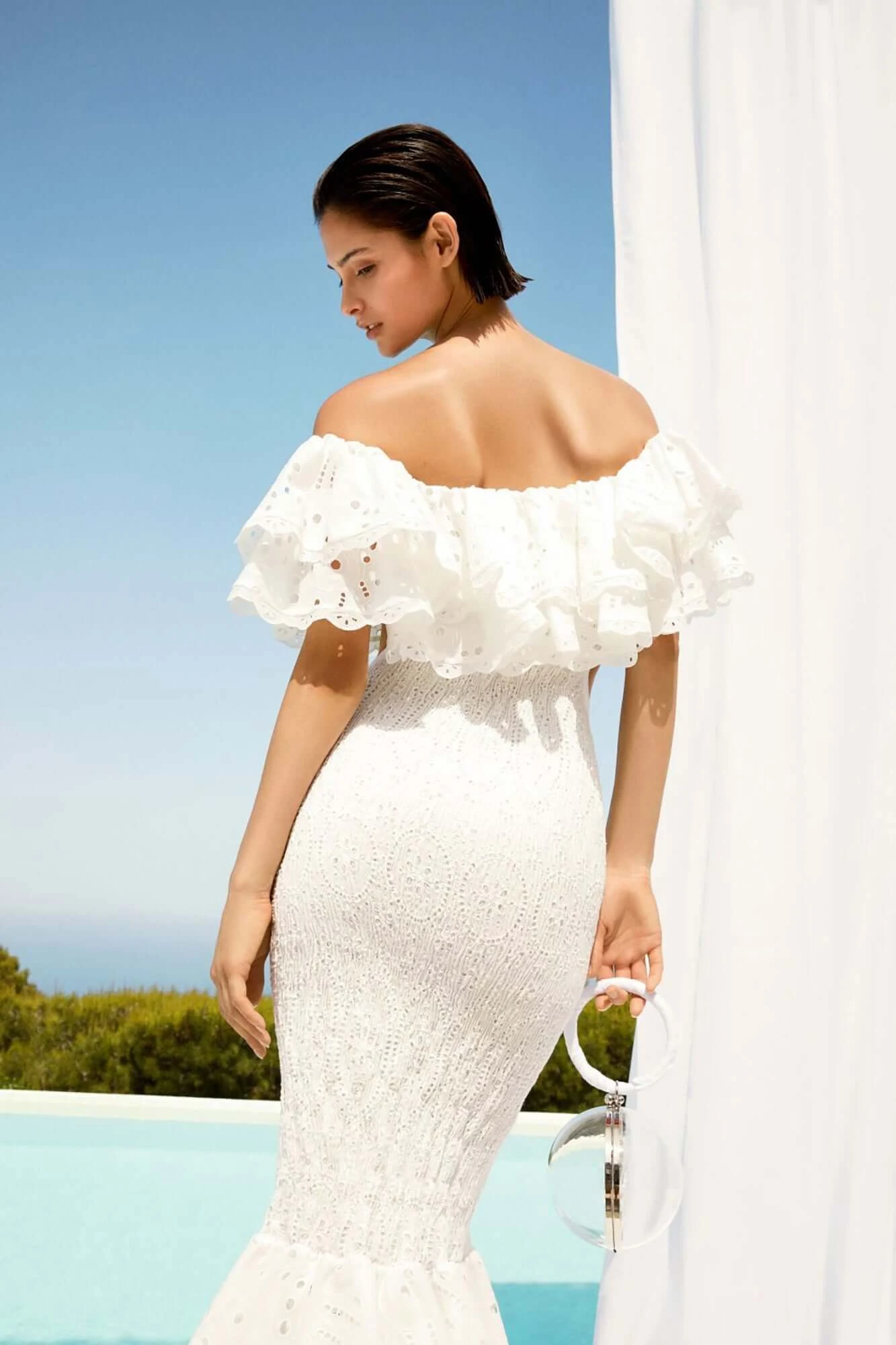 Luisa Dress In White Fruition 2 Luisa Dress In White Fruition - Image 2