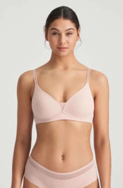 Fashion Lingerie Shop 5 MARIE JO Louie Soft Wireless Bra In Powder Rose