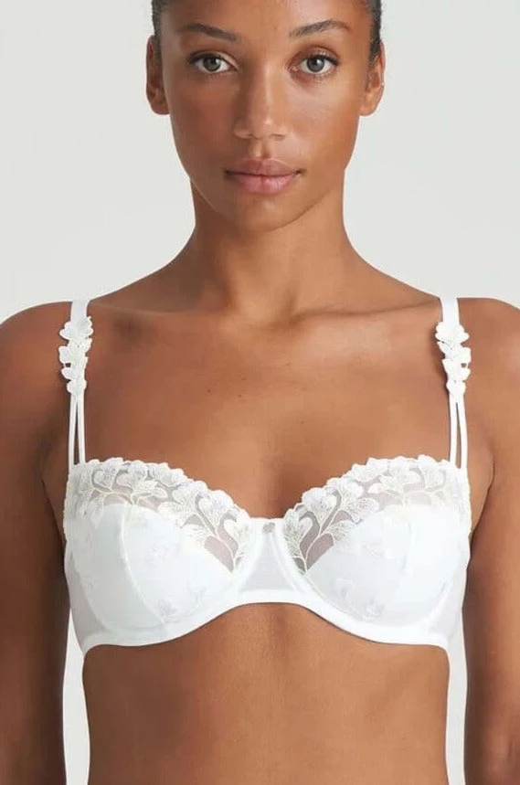 MARIE JO Leda Balcony Bra In White 3 MARIE JO Leda Balcony Bra In White - Image 3