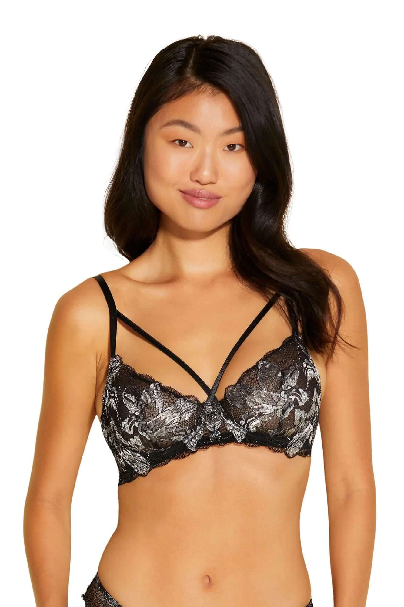 Cosabella Paradiso Underwire Demi Cup Bra In Shades Of Grey 4 Cosabella Paradiso Underwire Demi Cup Bra In Shades Of Grey - Image 4