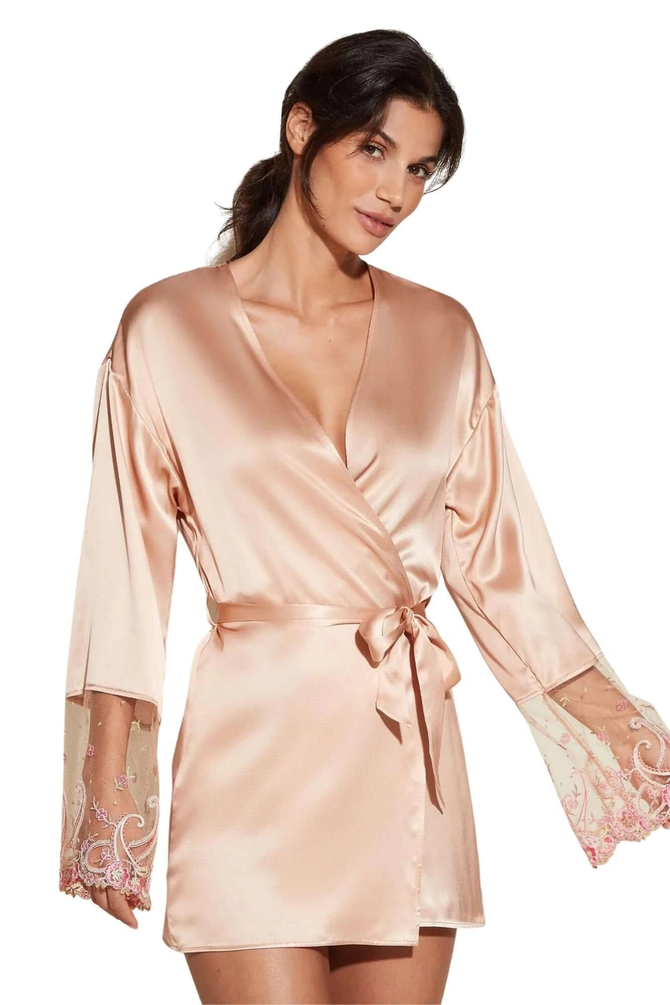 Cosabella Sanika Silk Robe 3 Cosabella Sanika Silk Robe - Image 3