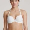 MARIE JO Tom Heart Shaped Bra In White